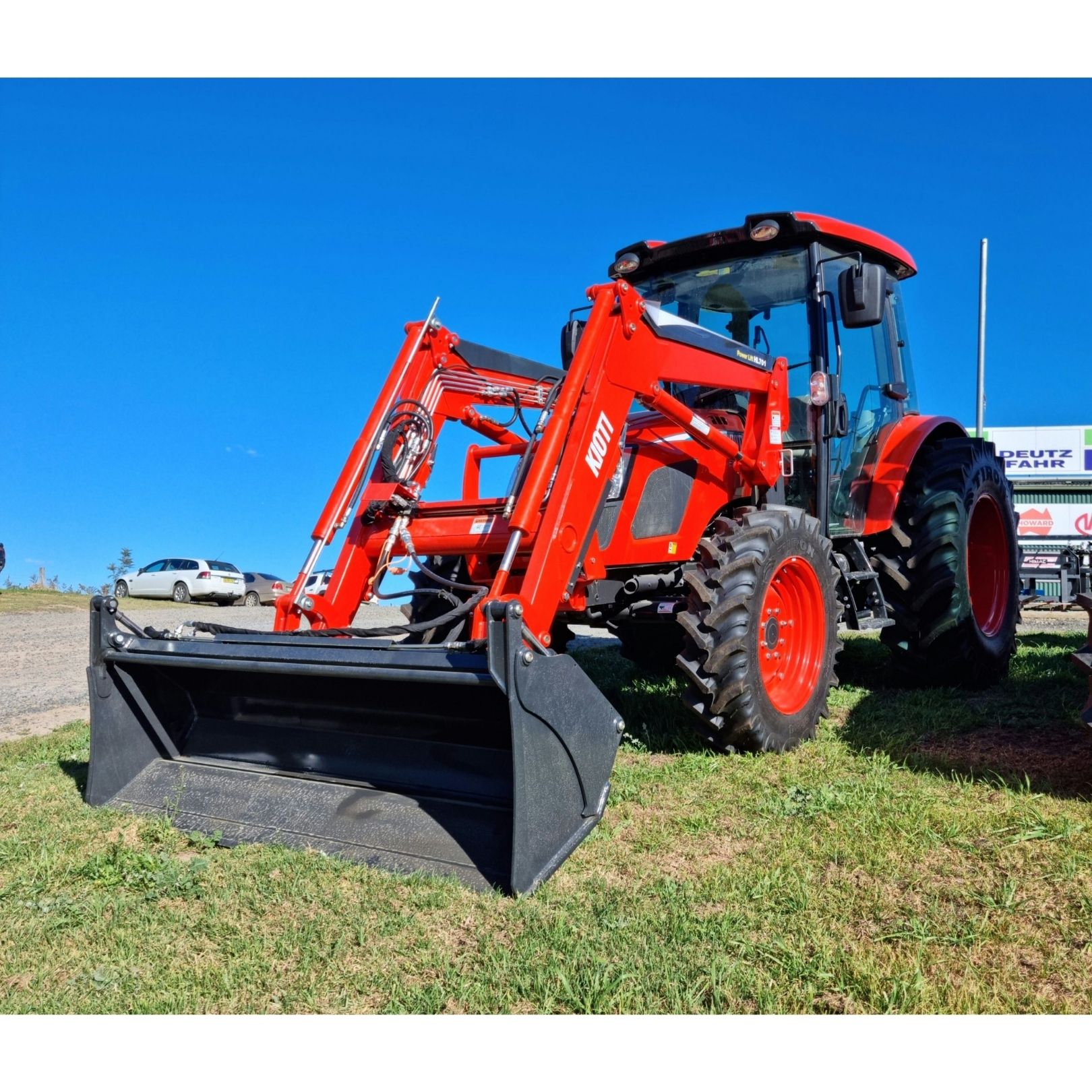 RX8030 Cab Tractor With 4in1 Bucket - JTP Machinery - The Tractor ...