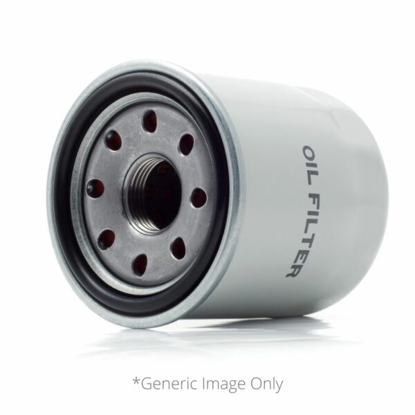 Oil Filter on White Background