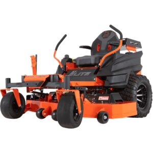 Orange Ride On Mower