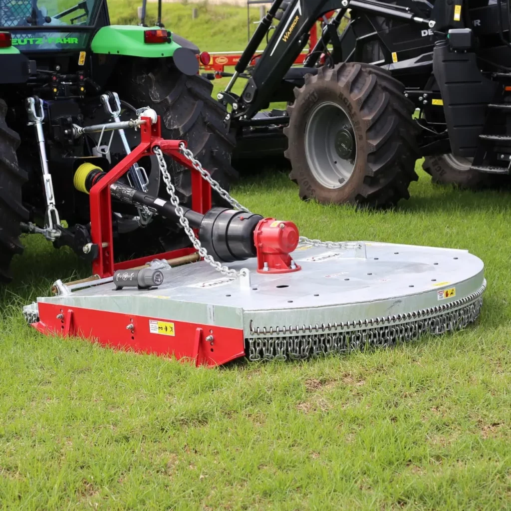 Slasher Attached To Tractor in Bega NSW