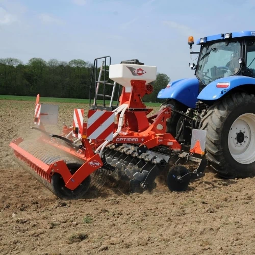 Seeder Behind Tractor