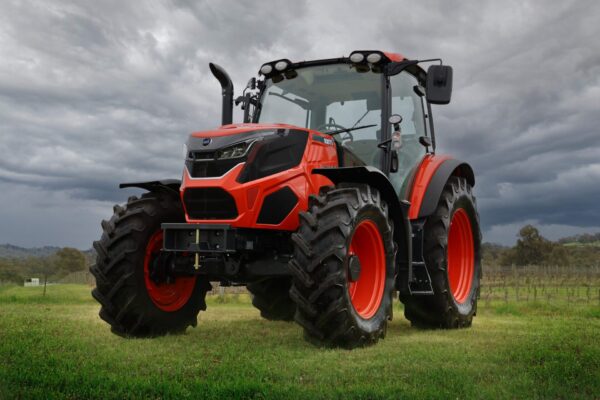 Kioti HX130 Cab Tractor on Grass Field