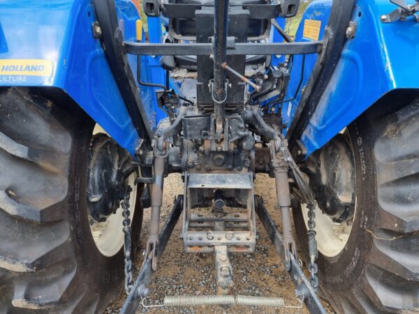 SOLD - Used New Holland TT75 with NELL Loader and pallet forks - LOW HRS - Image 3