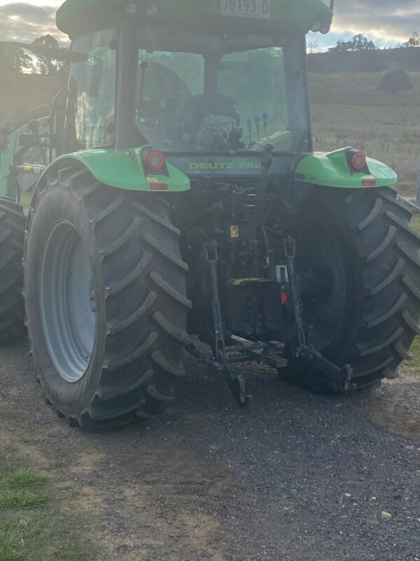 SOLD - Used Deutz 5120C 120hp Cab tractor with loader - Low hrs - Image 3