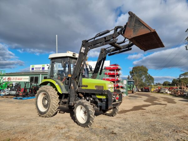 Used 50hp Agrison Cab tractor with 4in1 bucket