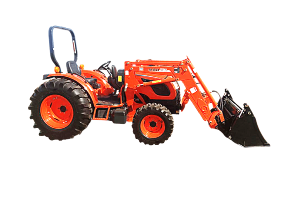 Kioti DK5820 - 58hp 4wd Tractor with loader and 4in1 bucket fitted - Image 2