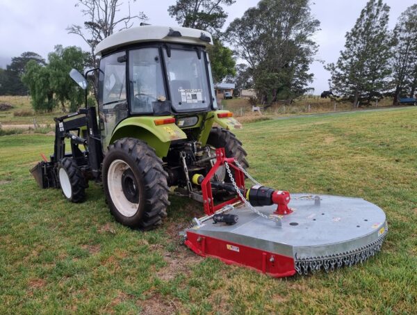 Package Deal - Used Agrison 50hp 4wd Cab tractor with 4in1 bucket, Hay Forks, Pallet Forks and Kanga Slasher - Image 18